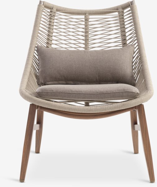 Sillón de exterior de jardín MAATTSUND natural