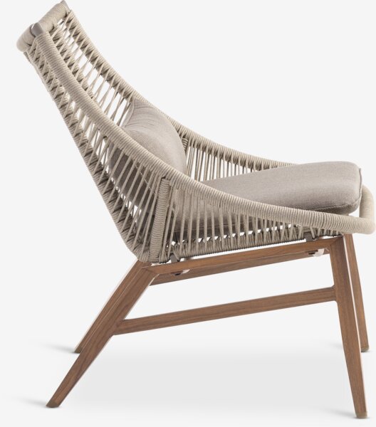 Sillón de exterior de jardín MAATTSUND natural