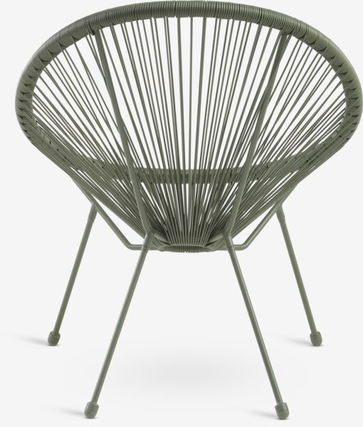 Garden lounge stolica UBBERUP zelena