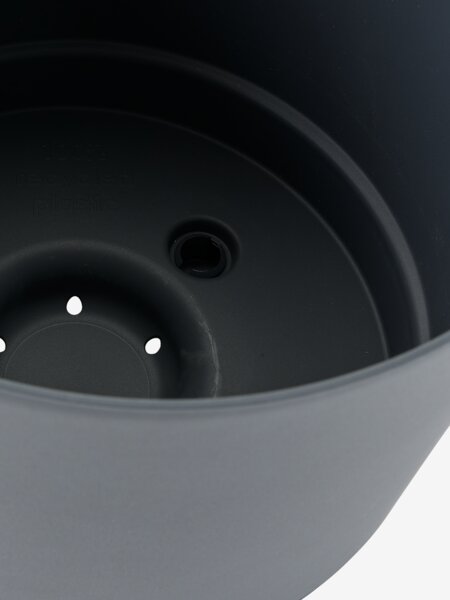 Macetero MORKULLA Ø28xA28cm gris antracita