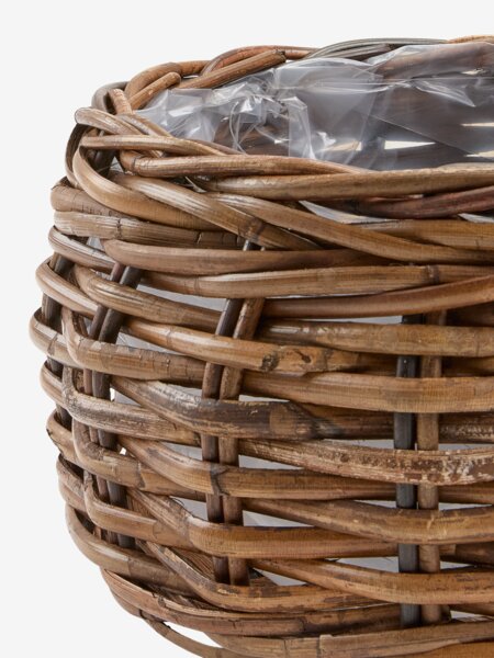 Cesto de jardín ORRE Ø41/30 kubu marrón juego de 2