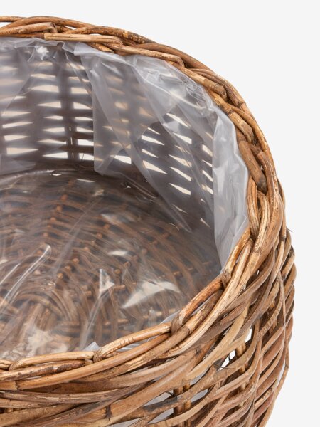 Cesto de jardín ORRE Ø41/30 kubu marrón juego de 2