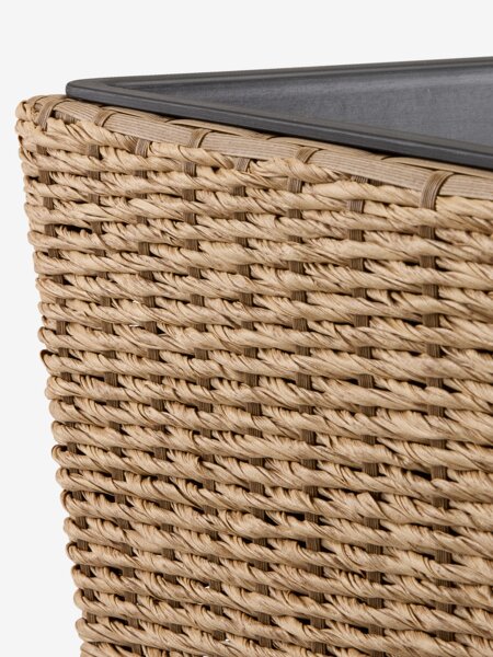 Cesto de jardín KUBB A36xL36xA70 natural