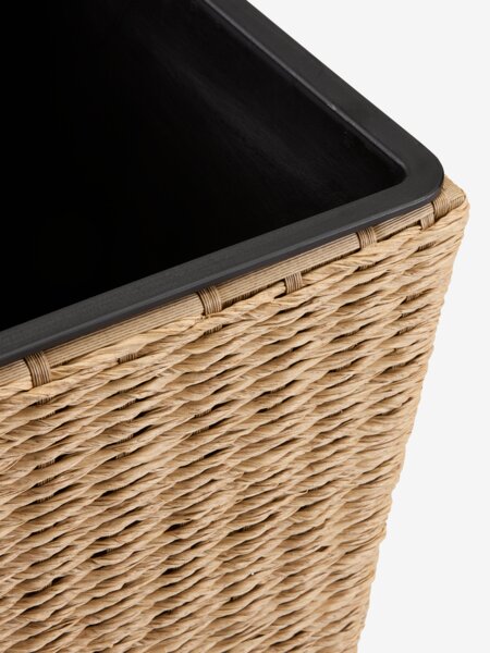 Cesto de jardín KUBB A36xL36xA70 natural