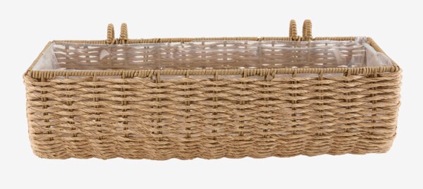 Jardinera para balcón KUBB A18xL50xA16 natural