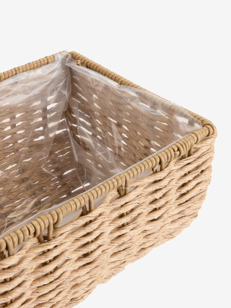 Jardinera para balcón KUBB A18xL50xA16 natural