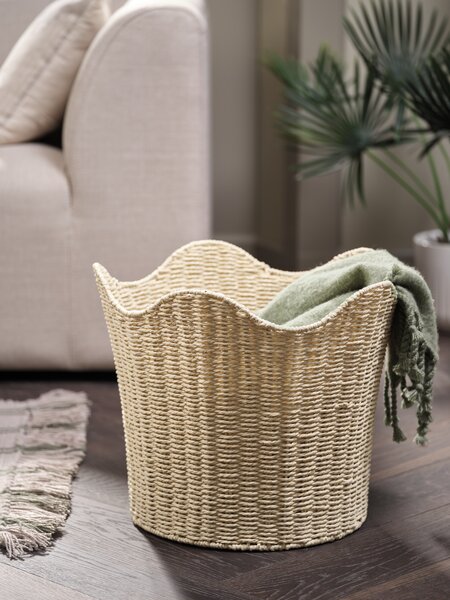 Korpa BREKKE Ø41xv35cm prlj. bela