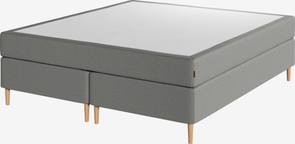 Kontinentalsäng 180x210 cm HEMLA Grå-23 Medium