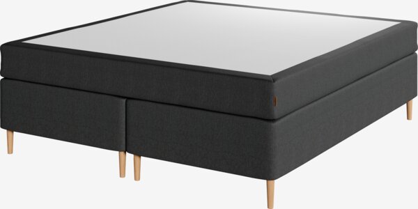 Kontinentalseng 180x200 SOKNA grå-40 Medium