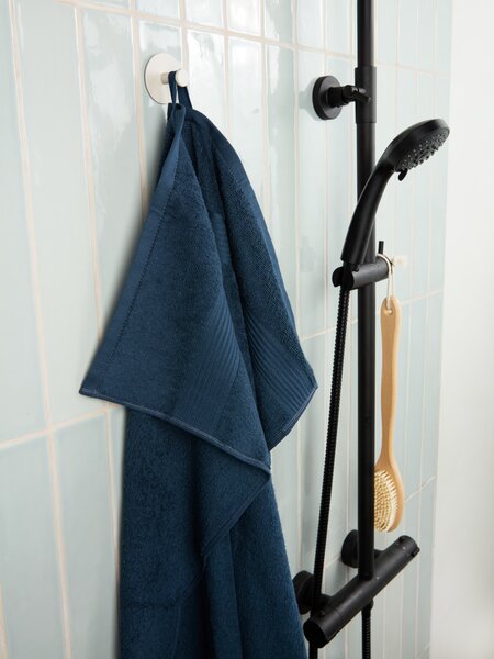 Toalla de lavabo KARLSTAD 30x50 azul marino