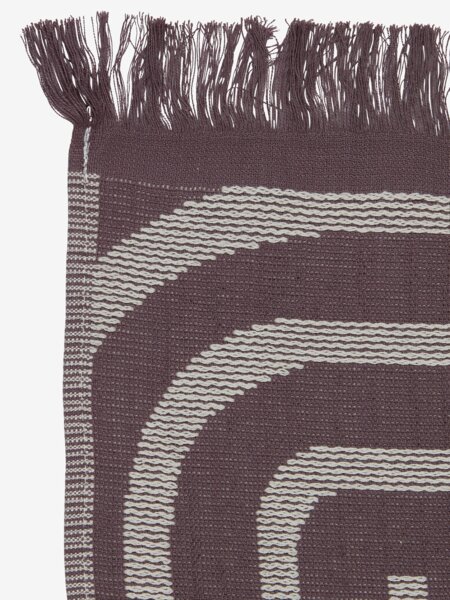 Strandhåndklæde HASSELFORS 80x160 støvet blomme