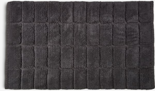 Bath mat HOGSTORP 50x80 anthracite grey