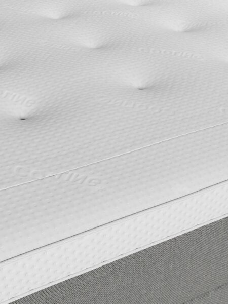 Kontinentalseng 120x200 HEMLA + BRYA grå-23 Myk