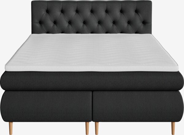 Boxspring 160x200 ANDELVA + RESA grijs-40 medium