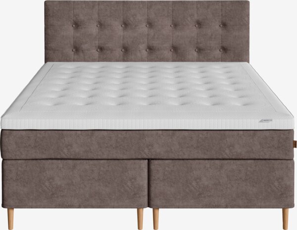 Sommier tapissier 160x200 REIPA + VOLA Marron-92 Ferme