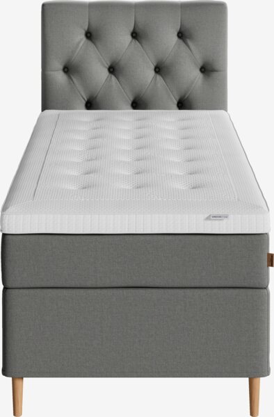 Sängynpääty 90x123cm VALEN H100cm harmaa-23