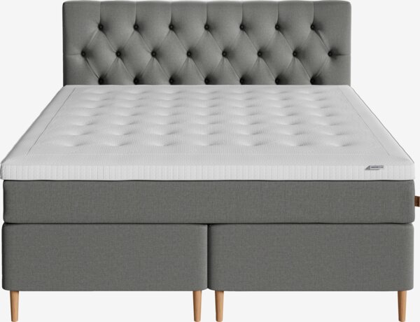 Kontinentalseng 150x200 SOKNA + BRYA grå-23 Medium