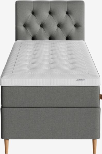 Sängynpääty 90x123cm VALEN H100cm harmaa-23