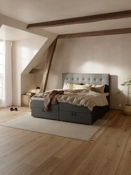 Sengegavl 160x124cm NISA grå-40