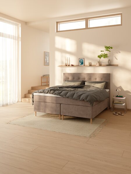 Sommier tapissier 180x200 REIPA + TOSEN Marron-92 Ferme