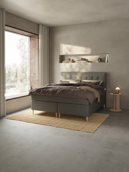 Hoofdbord 180x124cm NISA grijs-40