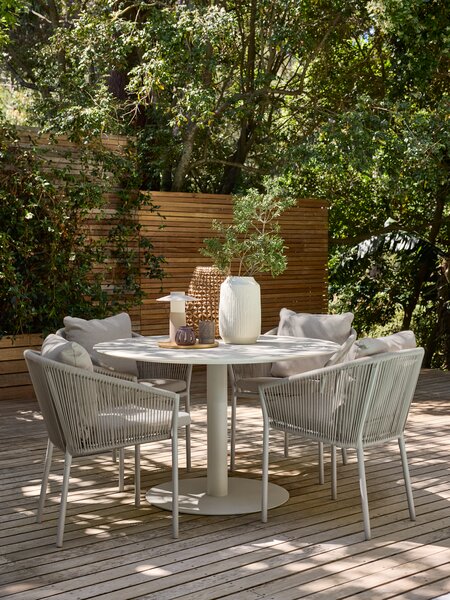 Stohovací židle GILJA rychleschnoucí béžová