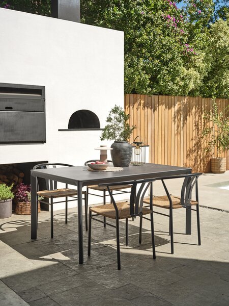 Sedia da esterno TAGMARK nero