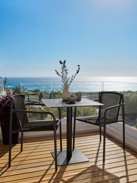 Table bistrot KAPPRUET l65xL65 noir