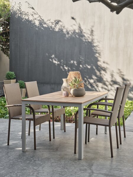 Table de jardin MARIELYST l90xL150 beige