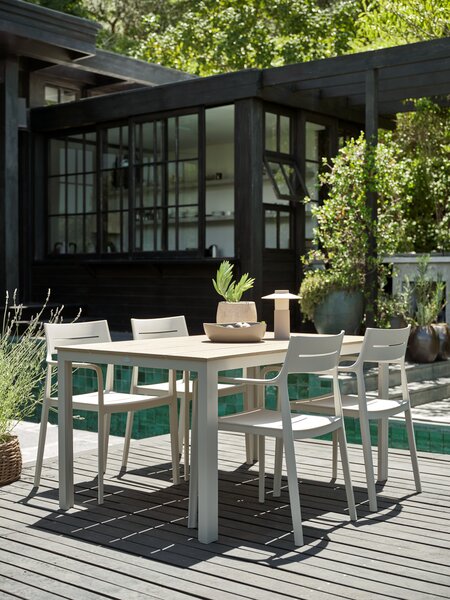 Table de jardin MARIELYST l90xL150 beige