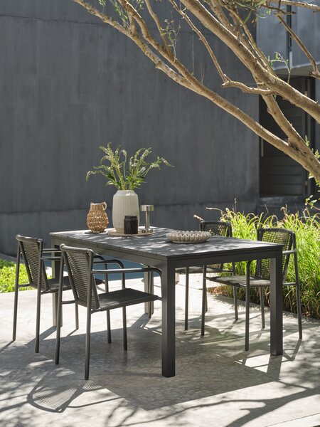 Stohovací židle KRISTIANSTAD tmavě zelená