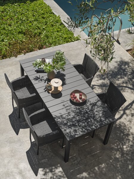 Kerti asztal MOSS SZ95xH214/315 szürke