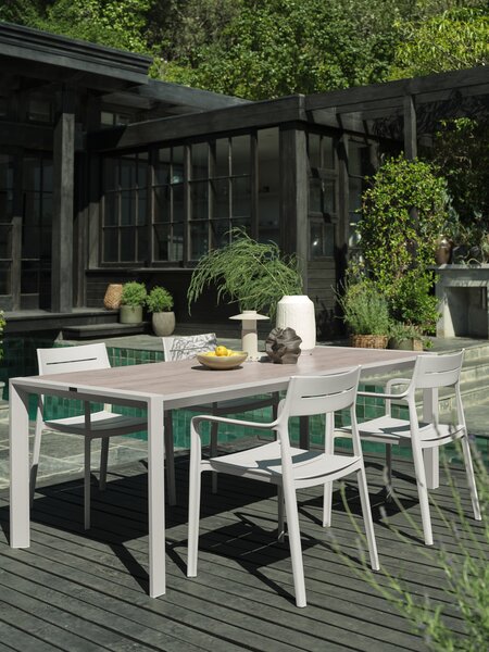 Table de jardin OTTERUP l90xL207 beige