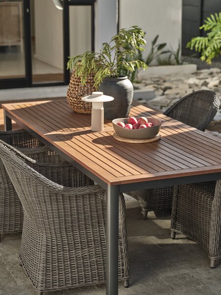 Zahradní stůl ALEBACKEN Š103xD180/241 tvrdé dřevo