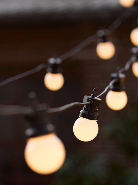 Udendørs lyskæde TERNE kan forlænges L700 cm 20 LED