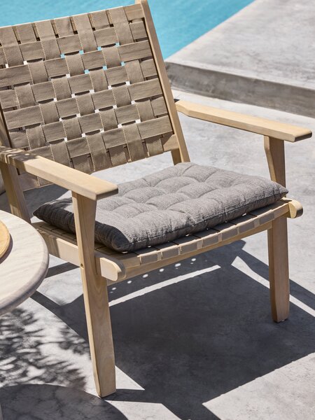 Hagepute setepute loungestol LODSHOLM mørk brun