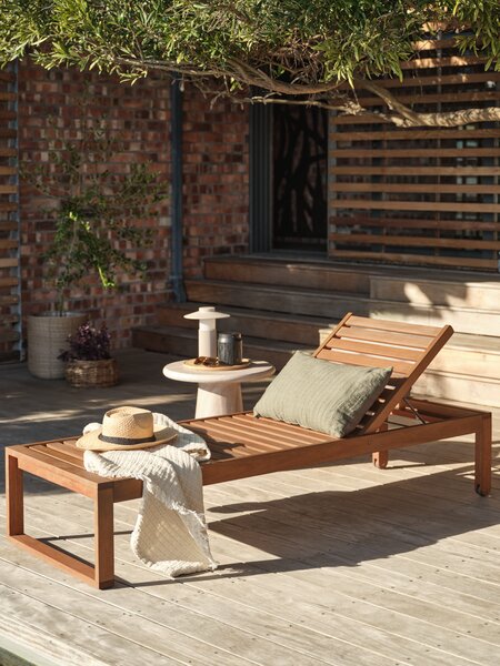 Ξαπλώστρα VALBACKEN Π65xΜ188 σκληρό ξύλο φυσικό