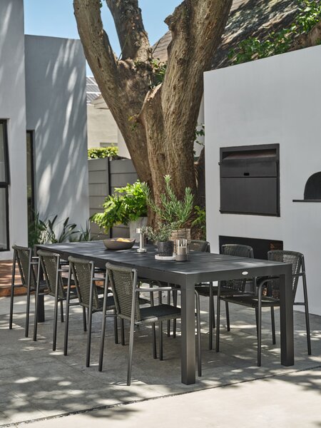 Silla apilable KRISTIANSTAD verde oscuro