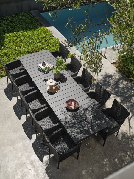 Kerti asztal MOSS SZ95xH214/315 szürke