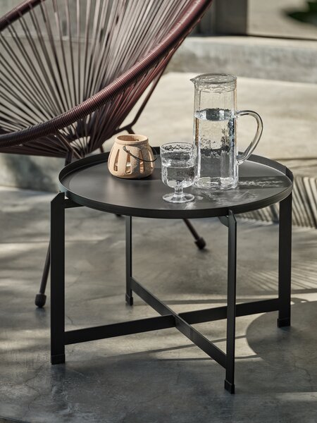 Stolić BORRE Ø50xv40 crna