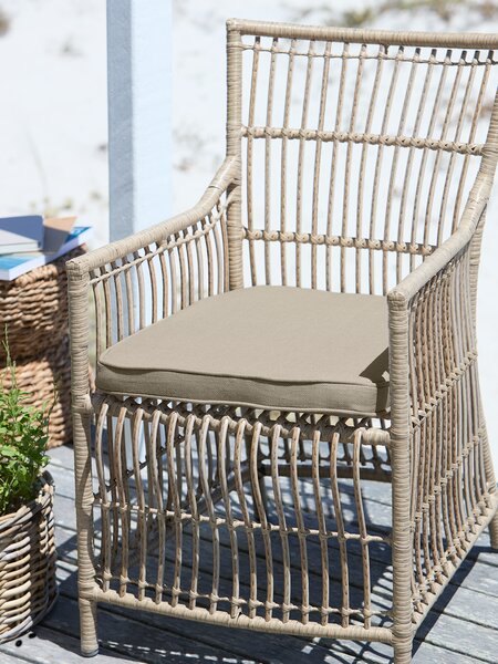 Garden cushion chair seat UDSIGTEN sand
