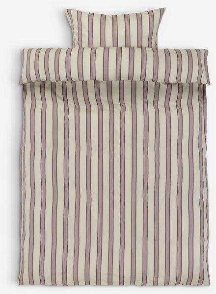 Parure de lit en satin SILKE 155x220 naturel