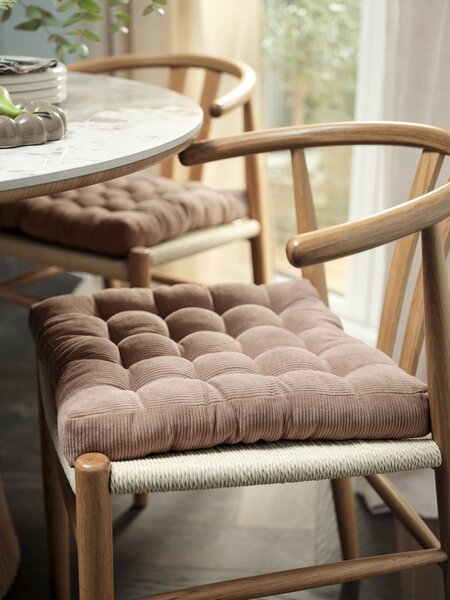 Seat pad BALSAMIN 40x40x5 dark sand