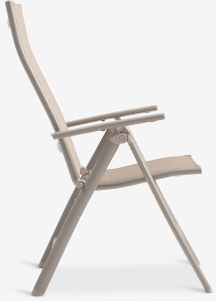 RAUMA L140 table + 4 HURDAL chaises sable foncé