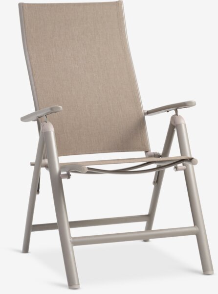 RAUMA L140 table + 4 HURDAL chaises sable foncé