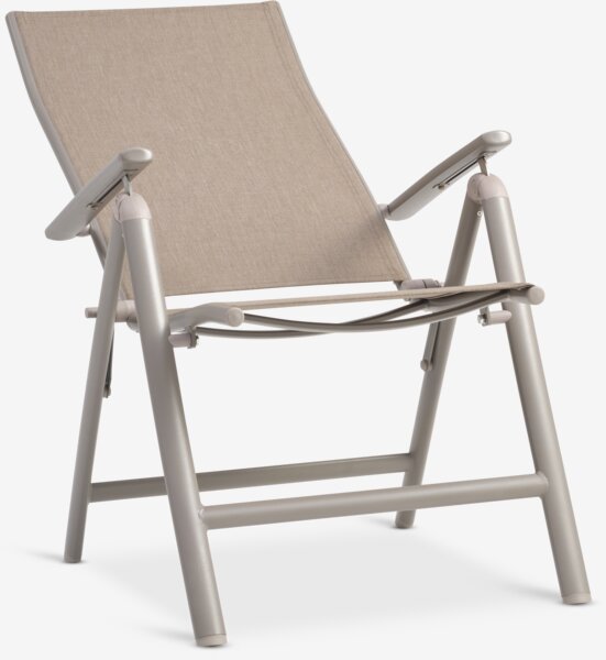 RAUMA L140 table + 4 HURDAL chaises sable foncé