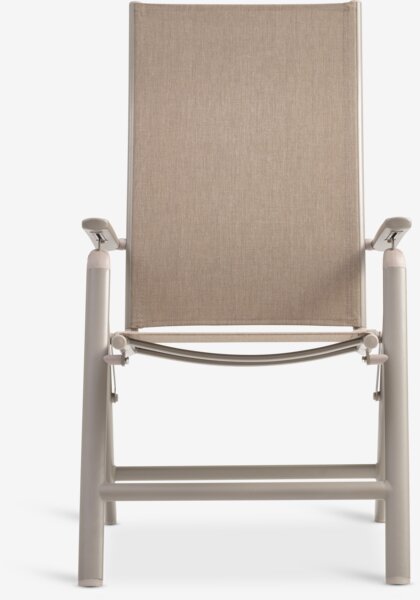 RAUMA L140 table + 4 HURDAL chaises sable foncé