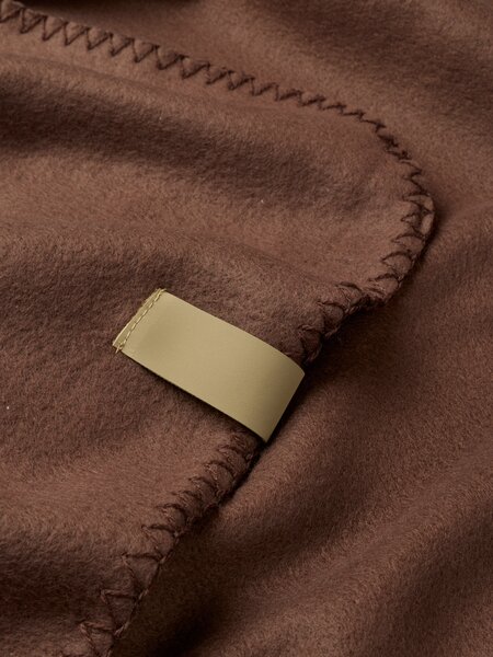 Fleecepledd DAGLILJE 130x170 aubergine