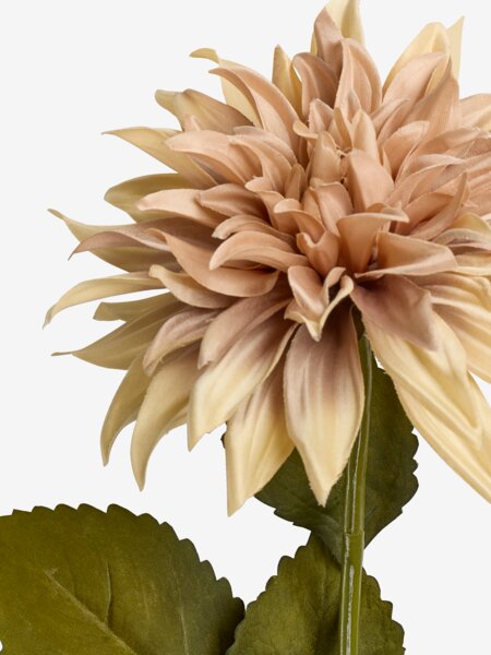 Kunstig blomst BERNT H62cm gulbeige