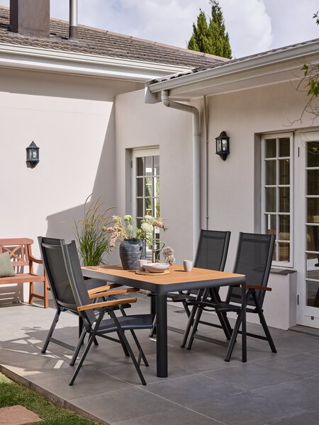 Silla reclinable SIRDAL gris